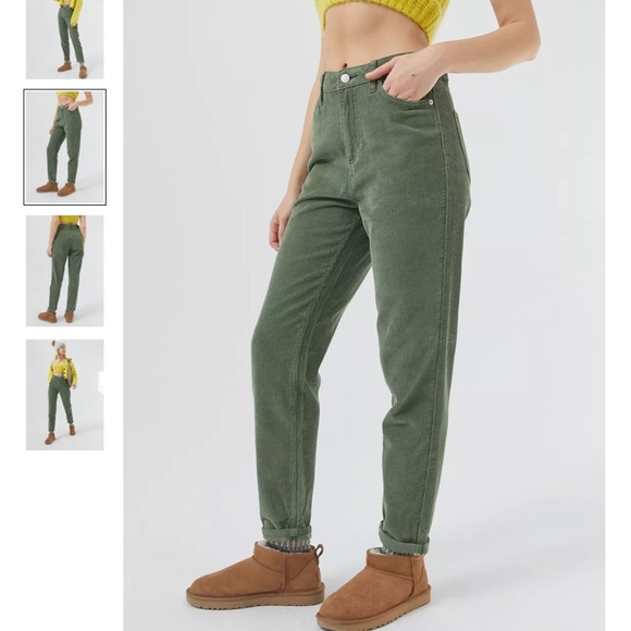 Urban Outfitters Denim - BDG Color Corduroy High-Waisted Mom Pant